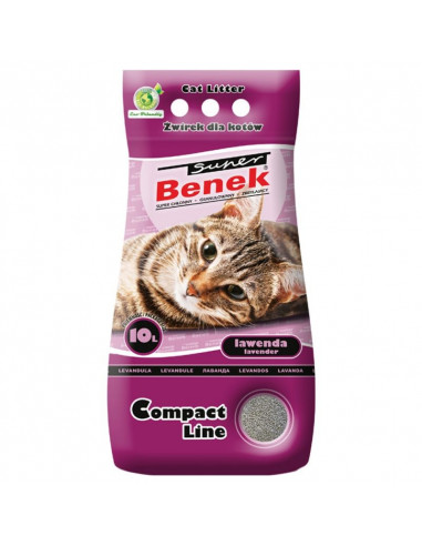 CERTECH Super BENEK Compact Naturalny - żwirek dla kotów zbrylający